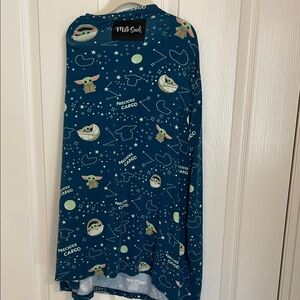 Milk Snob Grogru Blue Star Wars Themed Cover. Pattern no longer available!